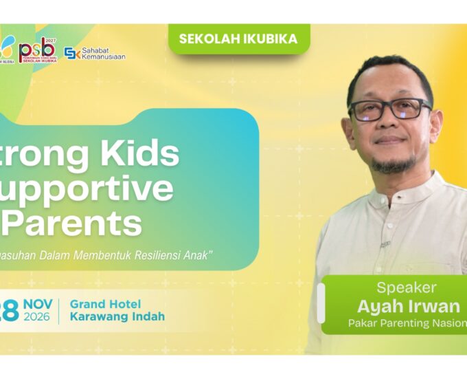 Early Bird! Pendaftaran Madrasah Orang Tua Couple Sekolah IkubikA